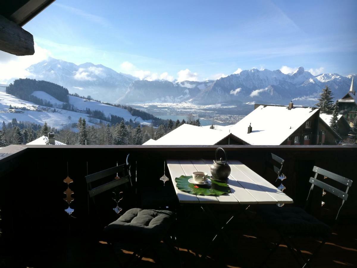 Ackaert Ferienwohnung Top Of Thun Zewnętrze zdjęcie